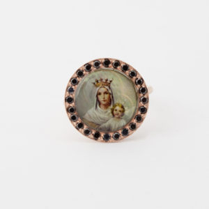 pois semipreziosi anello