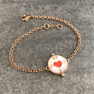 TAJANI BRACCIALE POIS BRILL INIZIALI CUORE