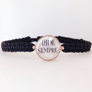 pois bracciale ridi sempre
