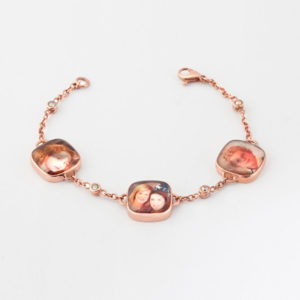 BRACCIALE TRE PENTOLINI FOTO PERSONALIZZATO