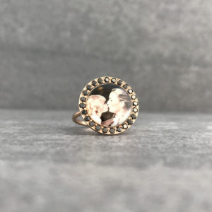 ANELLO POIS FOTO DIAMANTI NERI