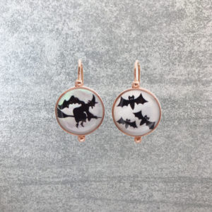 TAJANI ORECCHINI POIS HALLOWEEN