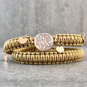 TAJANI BRACCIALE DOPPIOPUARINO LOVE PERSONALIZZATO