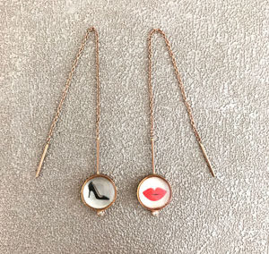ORECCHINI BACCHETTA MICRO-POIS